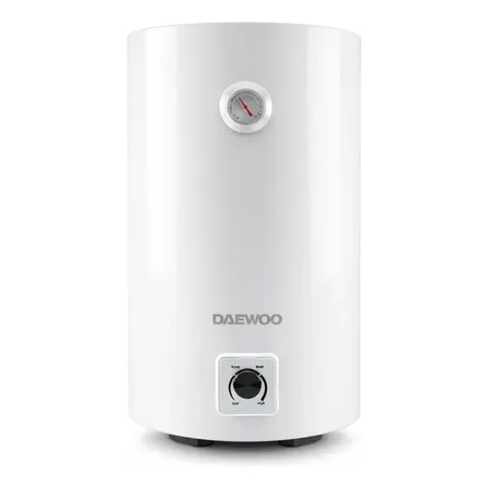 Termotanque El&eacute;ctri 80l 3000w Cobre Daewoo Carga Inferior Blanco