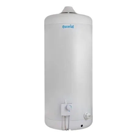 Termotanque multigas Escorial 80L blanco 80L Conexion Superior