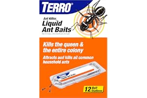 Terro, Ant Killer Bait Stations T300B - Liquid Bait to Eliminate Ants - Bait System - Stations for Effective Indoor Ant Control, 12 Count