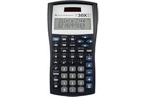 TI-30XIIS Scientific Calculator, Black