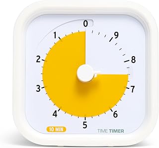 TIME TIMER 10 Minute MOD Education Edition ⁠&mdash; Visual Timer with Desktop Software for Kids Classroom Learning, Productivity Timer, Study Tool and Office Meetings with Silent Operation (10min)