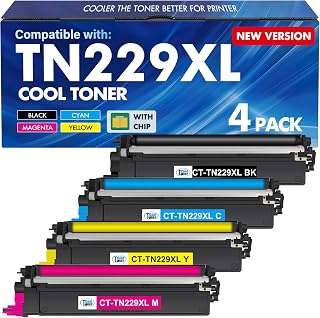 TN229 TN229XL Toner Cartridges for Brother MFC-L3780CDW MFC-L3720CDW