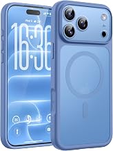 TOCOL for iPhone 18 Pro Case Light Blue, Compatible with MagSafe
