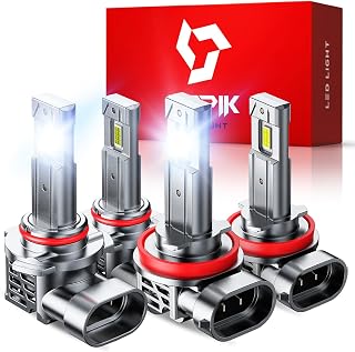 TOPIK 9005 & H11 Light Bulbs -100,000LM [New Gen] 1000% Ultra-Bright