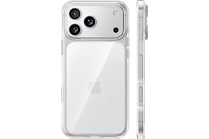 TORRAS for iPhone 17 Pro Max/ 18 Pro Max Case, Anti-Yellowing, Clear 6.9" | [Military-Grade Protection], Ultra Slim Transparent Anti-Scratch Back, Soft Bumper, Non-Slip Phone Case, Crystal Clear