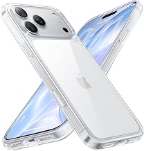 TORRAS Shockproof case for iPhone 18 Pro Max Case Clear, Anti-Yellowing