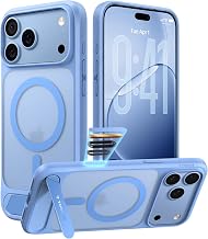 TORRAS Strong Magnetic & Seamless Stand for iPhone 18 Pro Max Case Glacier