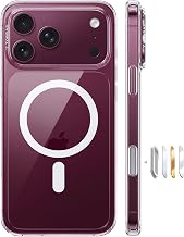 TORRAS Stronger Magnetic for iPhone 18 Pro Max Case, Anti-Yellowing Clear