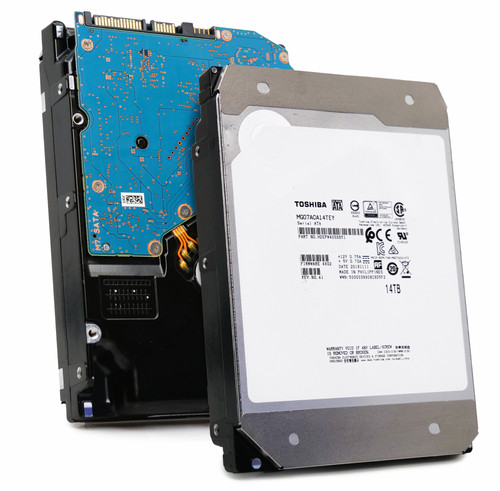 Toshiba MG07 14TB MG07ACA14TEY 7.2K RPM SATA 6Gb/s 512e 3.5" Enterprise HDD
