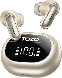 TOZO NC20 Active Noise Cancelling Wireless Earbuds LDAC Hi-Res Bluetooth