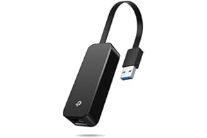 TP-Link USB to Ethernet Adapter (UE306), Supports Nintendo Switch, 1Gbps Gigabit RJ45 to USB 3.0 Network Adapter, Foldable & Portable Design, Plug and Play, Compatible with Windows, macOS, and Linux