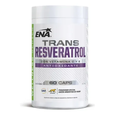 Trans Resveratrol Ena Sport 60 Caps Sin Sabor
