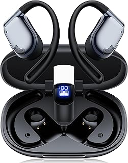 Translation Earbuds Real Time 164 Languages AI Translator Ear Buds 90H Playtime Bluetooth Translating Earbuds with LED Display AI Headphones Audifonos Traductores for Travel Business Learning Black