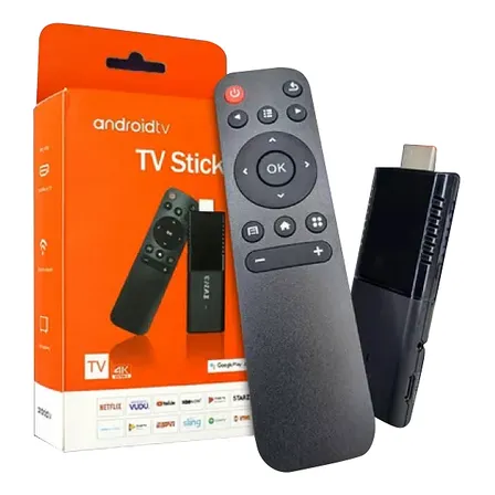 Tv Stick Wi-fi Smart Tv Android Hdmi Tv Box Fire Convertidor Color Negro Tipo De Control Remoto Est&aacute;ndar