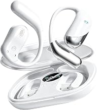 Ultra Open Ear Headphones, Bluetooth 6.1 Bone Conduction Over Ear Earbuds