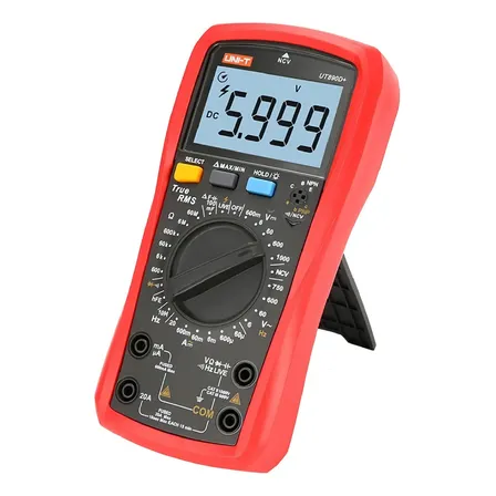 Uni-t Mult&iacute;metro Digital True Rms Ut890d+ Capacidad