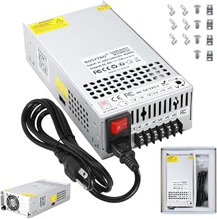 Upgraded 48V DC Power Supply 1200W 25A AC to DC Converter Switching Power Supply for Led Strip, Motor Pump, CCTV, 3D Printer, Electronic Instruments, Lab Computer