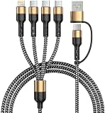 USB C Splitter Multi Charging Cable,Charging Cords for Multiple Devices
