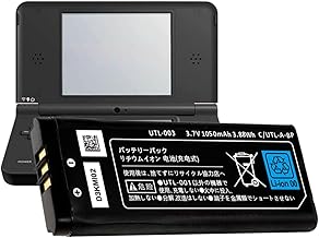 UTL-003 Battery,for DSi XL Replacement Battery for Nintendo D Si XL DS X L UTL-003 DSi LL UTL-001 C UTL-A-BP(𝐍𝐞𝐰 𝐔𝐩𝐠𝐫𝐚𝐝𝐞) Game Player Battery (Not for Nintendo D Si NDSi DS Lite)