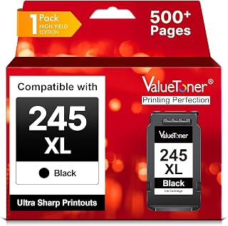 Valuetoner 245XL Compatible for Canon 245 245XL PG245XL Black Ink Cartridge