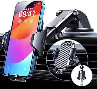 VANMASS Car Phone Holder 2026 Ultimate Military-Grade Strongest Suction & Clip Windshield Dashboard【Newest Best Strongest】 Cell Phone Shower & Wall Mounts for iPhone 17 Pro Max 16 15 14 13 Android
