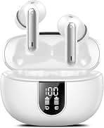 VEKJ Ai Translation Earbuds Real Time No Subscription, 164 Languages Translator Earbuds with 6 Translation Modes, Audio and Video Calls Translator Headphones, Carbon Black