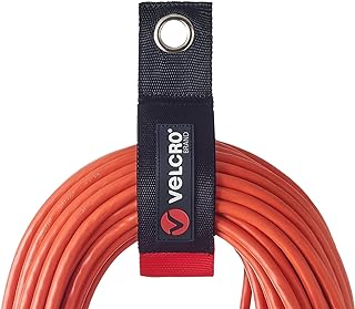 VELCRO Brand Easy Hang Extension Cord Organizer Holder, 18", Holds 100lbs
