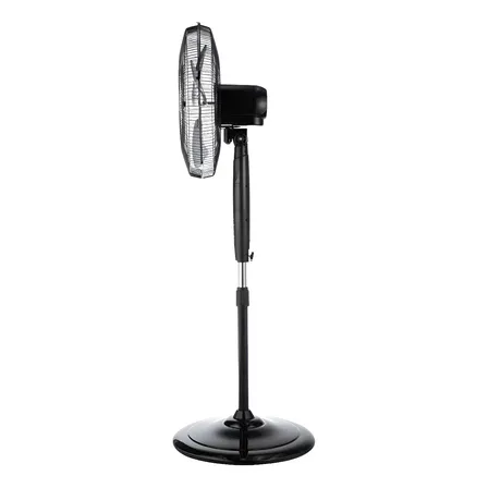 Ventilador De Pie Peabody Pe-vp350 20" 3 Paletas De Metal 130W Estructura Color Negro