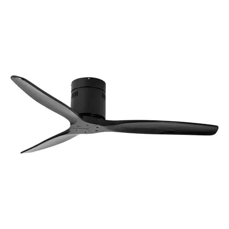 Ventilador De Techo Aruba Aspas Abs C/ Control Remoto Silenc 1.32 M 50 Hz/60 Hz Negro Negras Abs T&eacute;cnico 3