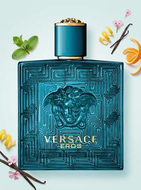 Versace Eros Eau De Toilette Spray For Men EDT Mini oz/5ml,0.03oz/1ml,0.3oz/10ml,1.7oz/50ml,1oz/30ml,3.4oz/100ml,6.7oz/200ml - Perfume For Long Lasting Suitable For Birthday, Office, Gift, Daily Use $28.43 51% OFF