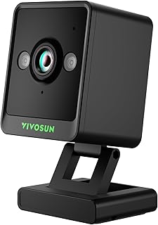 VIVOSUN GrowCam C4, 2K QHD WiFi Smart Camera for Grow Tent & Smart Grow Box | Supports 2.4GHz WiFi, Timelapse, Night Vision, 2-Way Audio, App Control