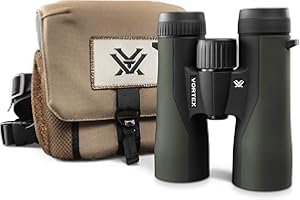 Vortex Crossfire HD 10x42 Binoculars | HD Optics, Tripod Adaptable, Waterproof, Fogproof, Shockproof, Included GlassPak Harness - Unlimited, Unconditional Warranty
