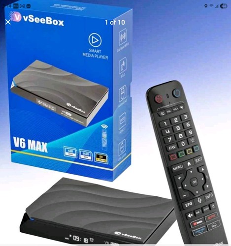 VSeeBox V6 Max Android Media Player | Same Day Shipping | Authorized Distributor