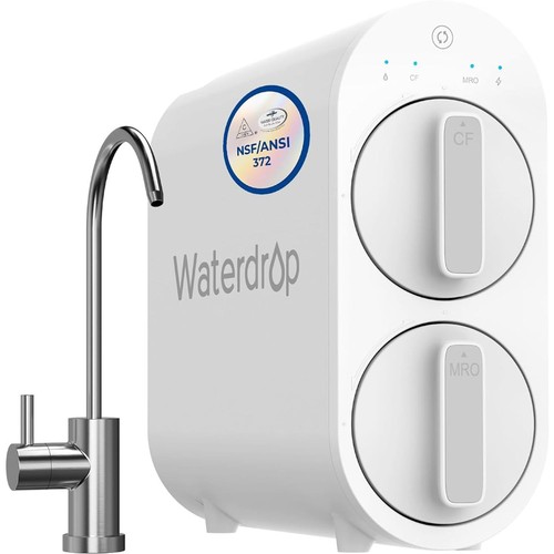 Waterdrop G2 Reverse Osmosis System, 7 Stage Tankless RO Water Filter System