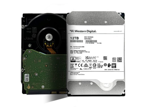 WD 12TB Ultrastar HE12 SATA 6Gbps 128MB 3.5" Enterprise HDD - HUH721212ALE600