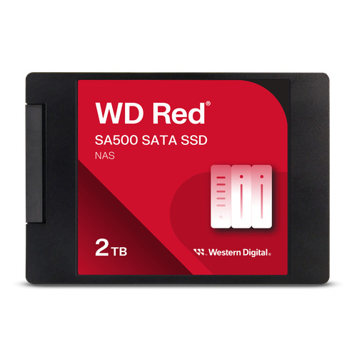 Western Digital 2TB WD Red SA500 NAS SATA SSD 2.5&rdquo;/7mm Cased WDS200T2R0A-68CKB0