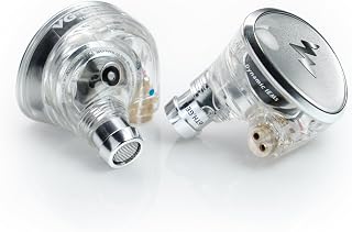 Whizzer Kylin HE01+ in-Ear Headphones Clear Sound Deep Bass PU&PEEK Hybrid Diaphragm 7N OFC Interchangeable Cable Hi-Res Certified in-Ear Monitor