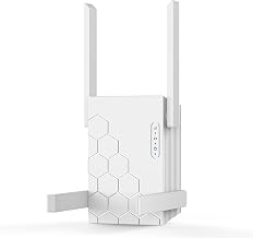 WiFi Extender Signal Booster Dual Band 5.8GHz & 2.4GHz, Covers Up to 10200 Sq.ft, Easy Setup Wireless Repeater for Home Office with One Ethernet Port
