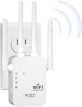 WiFi Extender Signal Booster for Home, Wireless Range Repeater with Stable 2.4GHz Connection-Shell White