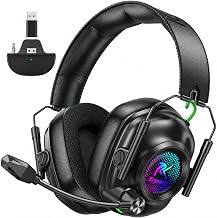 Wireless Gaming Headset with Mic for Xbox Series X/S, Xbox One PS5, PS4, PC