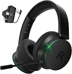 Wireless Gaming Headset for Xbox Series X|S, Xbox One, PS5, PS4, Blackgreen