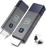 Wireless HDMI Transmitter and Receiver 328ft/100m Extender 4K Decode Input 1080P Output Plug&Play Portable 2.4G/5.8G for Video and Audio to Monitor from PC/Projector/TV Box