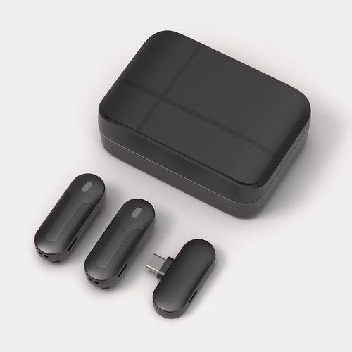Wireless Lapel Mic - heyday Black