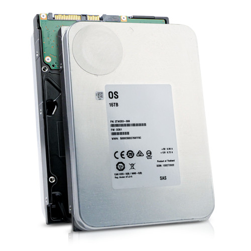WL OEM 16TB 7.2K RPM SAS 12Gb/s 3.5" HDD - Comparable to ST16000NM002G