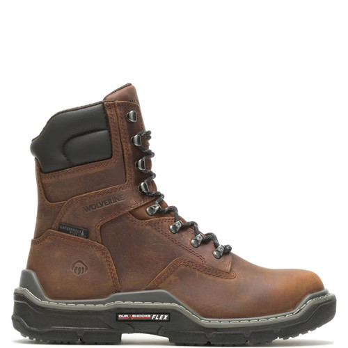 Wolverine Men Raider DuraShocks&reg; Waterproof 8" Work Boot Shoes