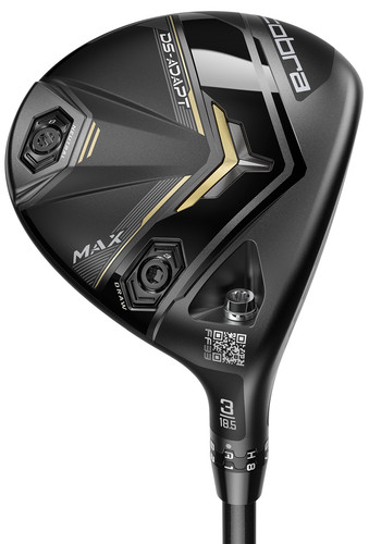 Women Cobra DS ADAPT MAX 18.5* 3 Wood Ladies UST Mamiya Helium Nanocore 4 VG