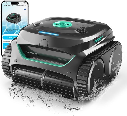 WYBOT C2 Cordless Robotic Pool Cleaner, up to 2152 Sq.ft 7 Cleaning Modes BGrade