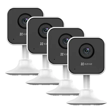 X4 C&aacute;mara De Seguridad H1c Ezviz Mini 2mp Espia 1080p Audio Blanco