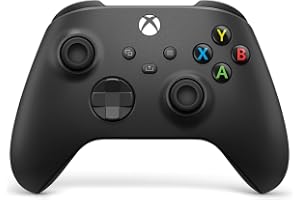 XBOX Wireless Gaming Controller | Carbon Black | Console, PC, & Cloud Devices | Textured Grip | Wireless, Bluetooth, USB-C Connectivity