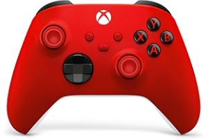XBOX Wireless Gaming Controller | Pulse Red | Console, PC, & Cloud Devices | Textured Grip | Wireless, Bluetooth, USB-C Connectivity